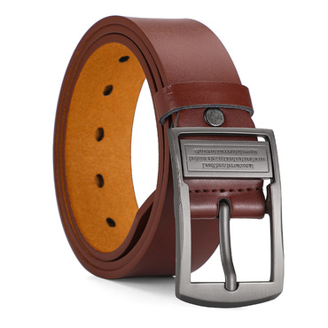 Men's Casual Retro Pin Chic Buckle Pu Leather Belt
