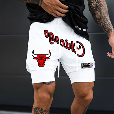 Men's Chicago Bulls Nba Chic Team Mesh Performance Shorts