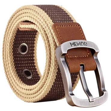 Men's Outdoor Casual Canvas Chic Pin Buckle Belt