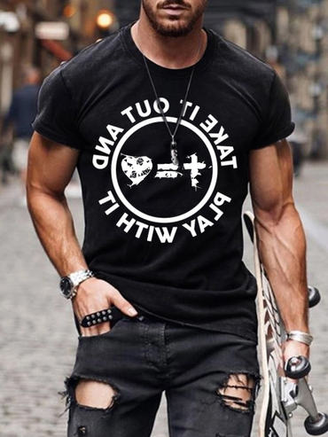 Mens Print T-shirt Chic