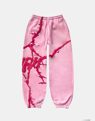 Niche Design Graffiti Flash Chic Sweatpants