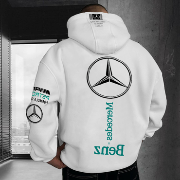 Unisex Oversized Bc Super Chic Sport Car Printed Hoodie