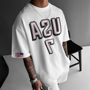 Unisex 2024 Usa Team Chic Printed Causal T-shirt