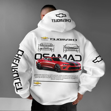 Oversize Sports Car Camaro Chic Coupe V8 Hoodie