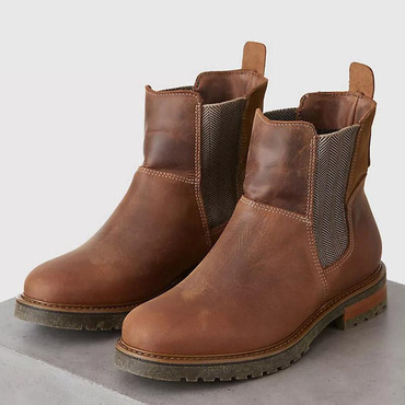 Retro Chelsea Martin Boots Chic Men's Blundstone Dupe Boots Farsley Chelsea Boots