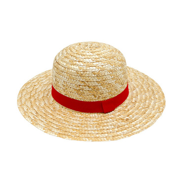 One Piece Anime Flat Chic Top Beach Hat Sun Protection Straw Hat