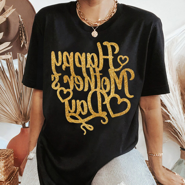 Women's Mother's Day Printed Chic Casual T-shirt