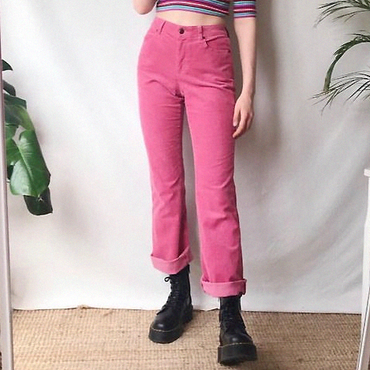 Casual Retro Resort Chic Trousers