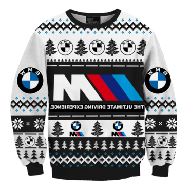 Unisex Racing Car Ugly Chic Christmas Sweater Christmas Gift