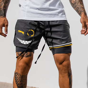 Men's Smiley Shorts Performance Chic Shorts