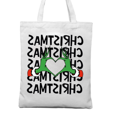 The Grinch Christmas Gift Chic Tote Bag Canvas Bag