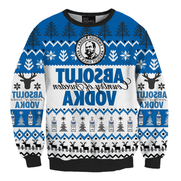 Unisex Absolut 3d Print Chic Christmas Sweatshirt