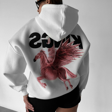 Oversize Women Kings Chic Hoodie