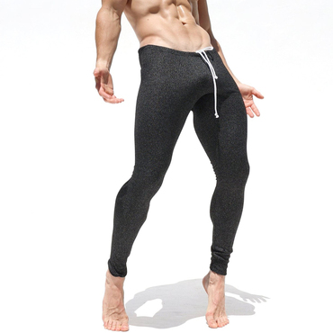 Men's Casual Stretch Rib Chic Knit Trousers