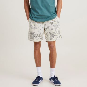 Men's Cashew Print Loose Chic Shorts