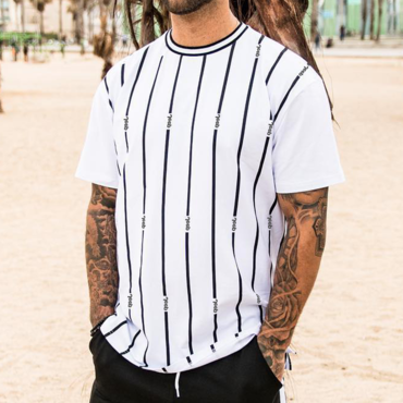 Men's Stripe T-shirt Chic