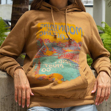 Mountains Calling Vintage Chic Hoodie