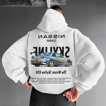 Oversize Nissan Skyline Chic Hoodie