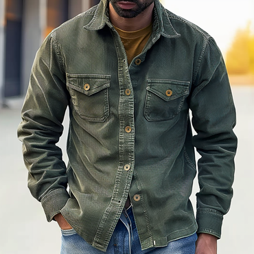 Men's Pocket Utility Chic Shirt