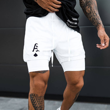 Men's Ace Of Spades Chic Shorts Performance Shorts