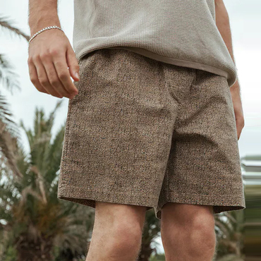 Summer Retro Pattern Surf Chic Shorts