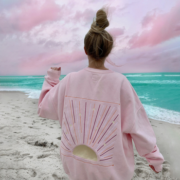 Sunset Rays Sweatshirt Chic