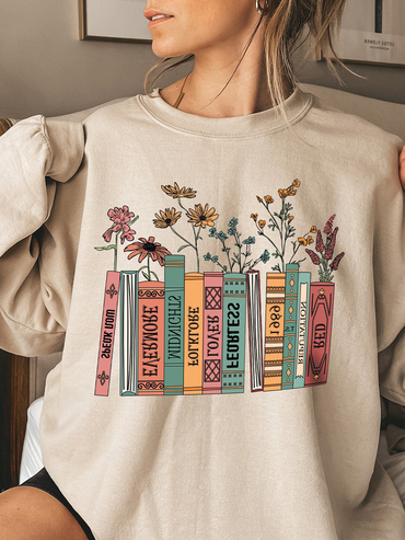 Albums As Books Chic Sweatshirt