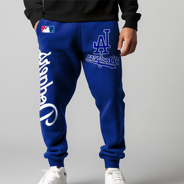 Men's Los Angeles Dodgers Chic Royal 2024 World Sports Leisure Sweatpants