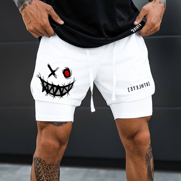 Men's Smiley Shorts Performance Chic Shorts