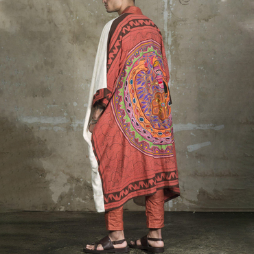 Men's Holiday Linen Boho Chic Style Kimono