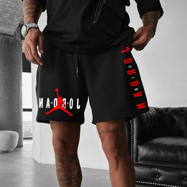 Men's Street Style Basketball Print Chic Shorts