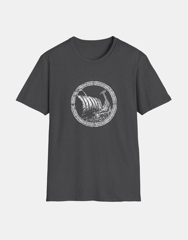 Nordic Mythology Ship Chic T-shirt