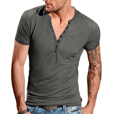 Men's Casual Short Sleeve Chic T-shirt