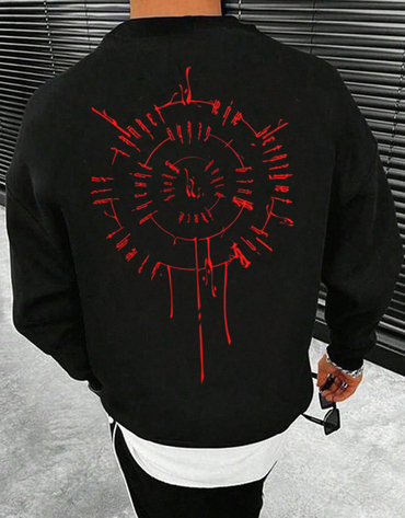 Baldur's Gate 3 Graphic Print Chic Sweatshirt