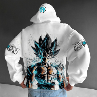 Unisex Dragon Ball Hoodies Chic Anime Enthusiast Casual Oversized Hoodie