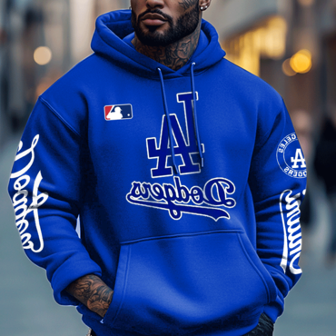 Men's Los Angeles Dodgers Chic Royal 2024 World Hoodie