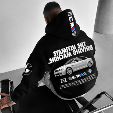 Money Cannot Buy Happiness Chic But It Can Buy This E46 Oversize Sports Car Hoodie