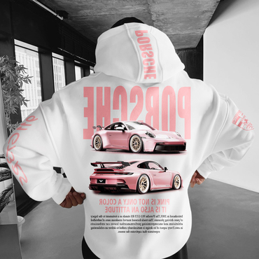 Oversize Sports Car 911 Chic Gt3rs Hoodie