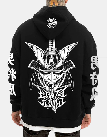 Loose Large Graphic Chic Hoodie