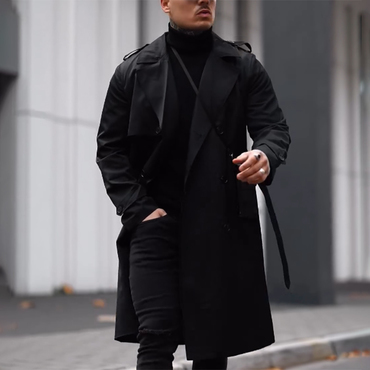 Men's Stylish Casual Wool Chic Warm Coat