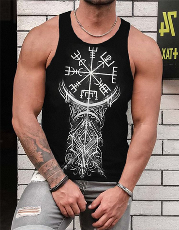 Vegan Totem Tanktop For Chic Herren