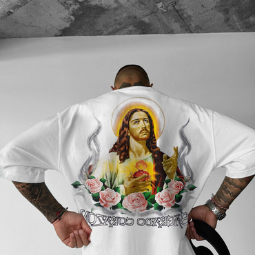 Sagrado Corazon Jesus Religious Chic Tee