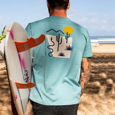 Summer Surf Retro Casual Chic Tee