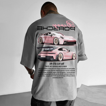 Oversize Sports Car 911 Chic Gt3rs T-shirt