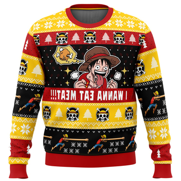 Unisex Our Anime Print Chic 3d Christmas Ugly Sweatshirt