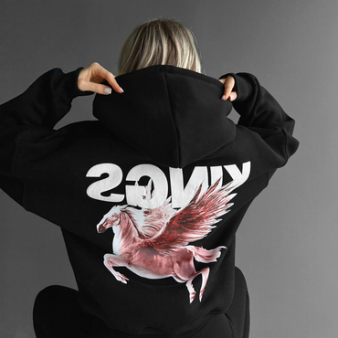 Oversize Women Kings Chic Hoodie