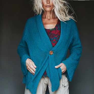 Women's Autumn & Winter Chic Elegant Knitted Cardigan