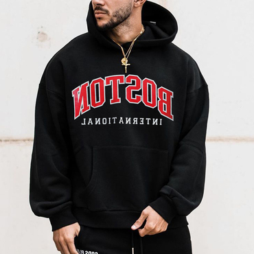 Fashion Men's Oversized Sweatshirt Chic Hoodie