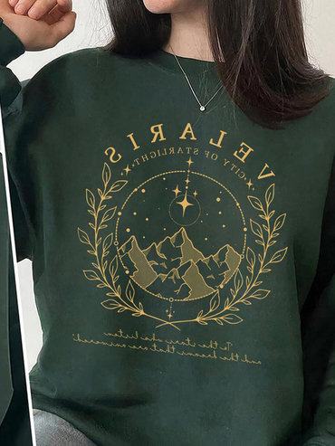 Velaris Sweatshirt, Velaris City Chic Of Starlight Shirt