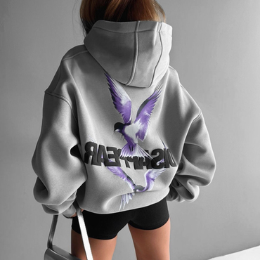 Oversize Disappear Hoodie Chic